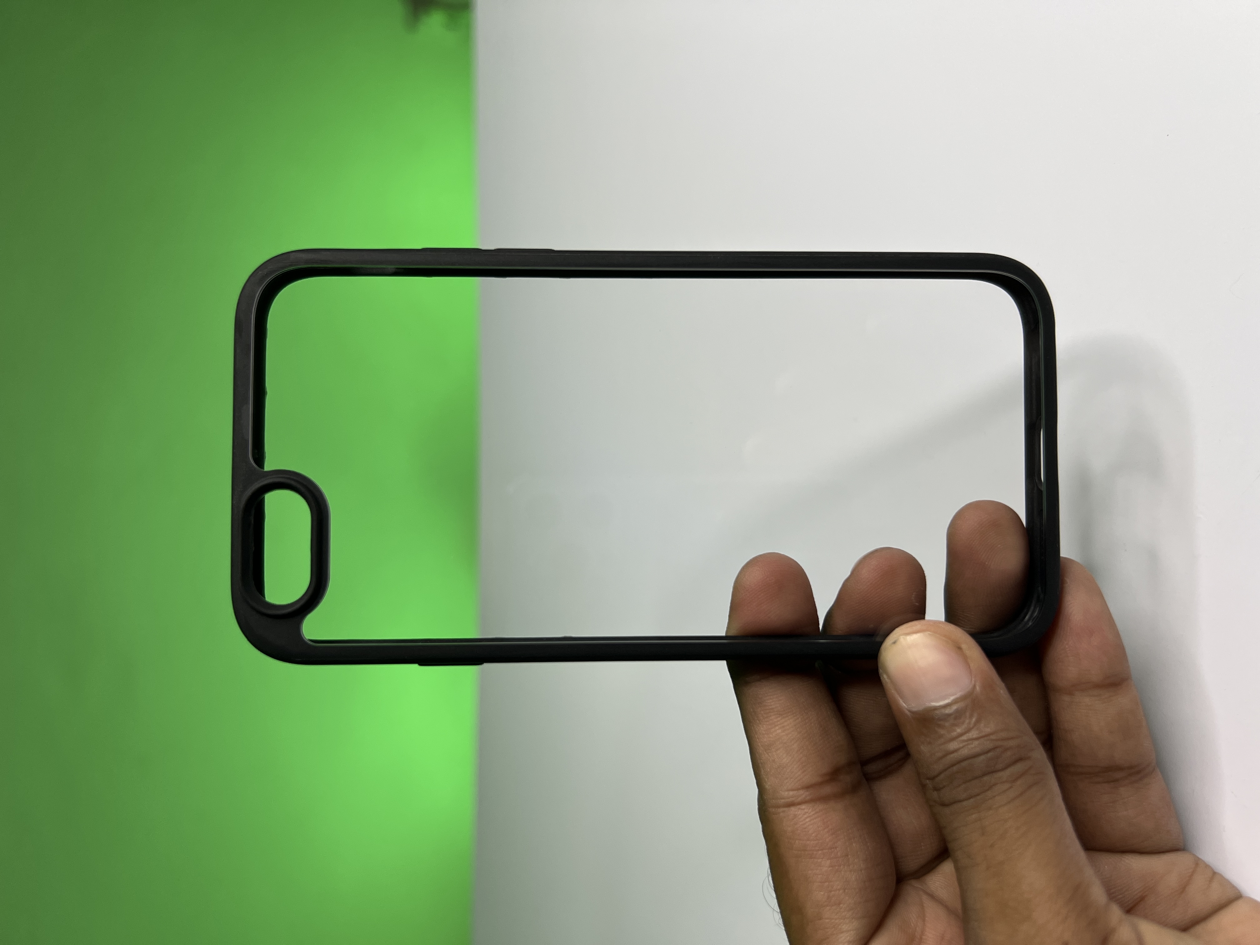 Q Series Carbon Clear Skid Proof Phone Cases For Iphone 6/6s/7/7 Plus/8/8 Plus/X/XS Camera Protective Stylish Transparent Covers