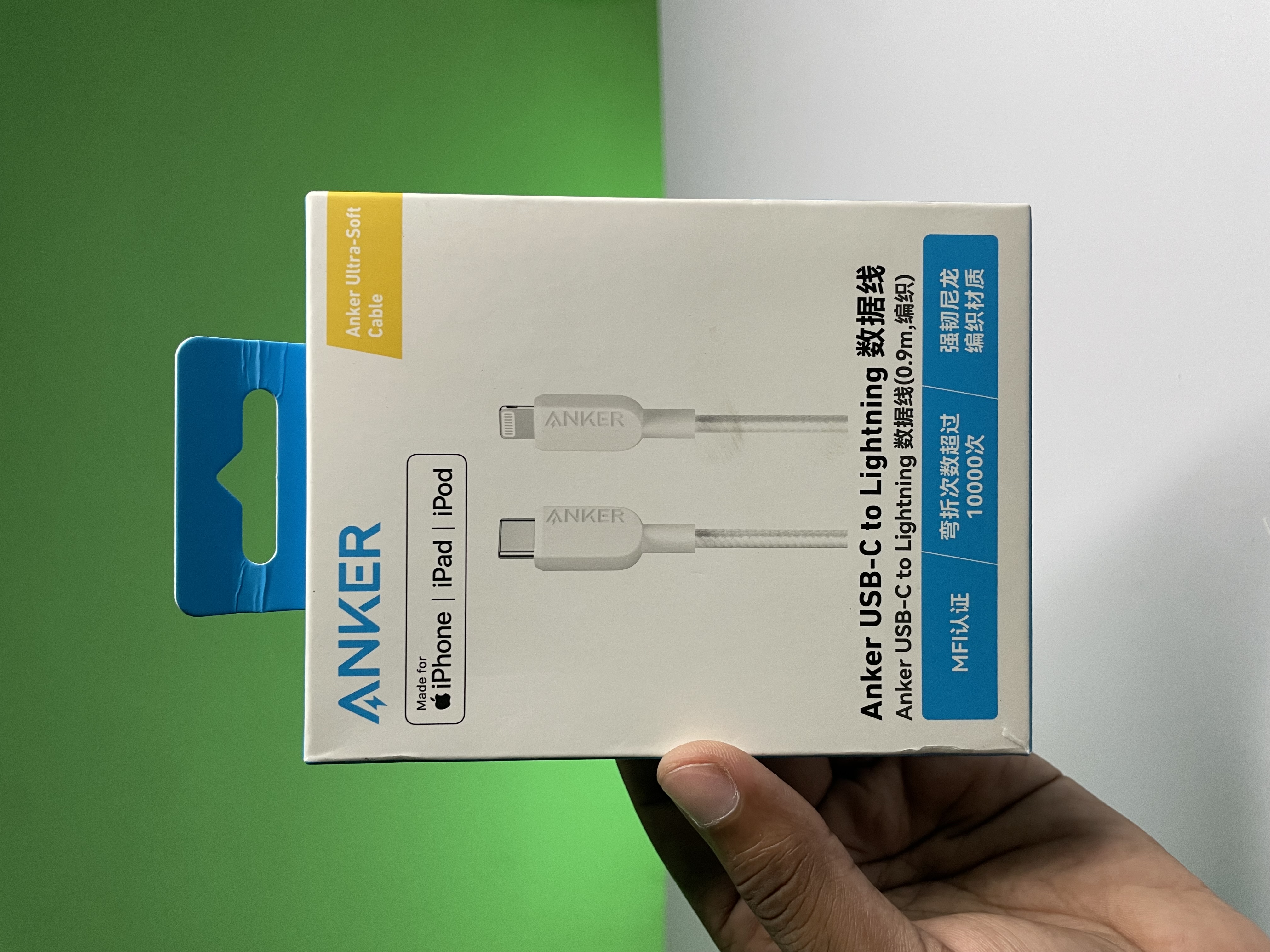 Anker USB-C to lightning cable Nylon Braided